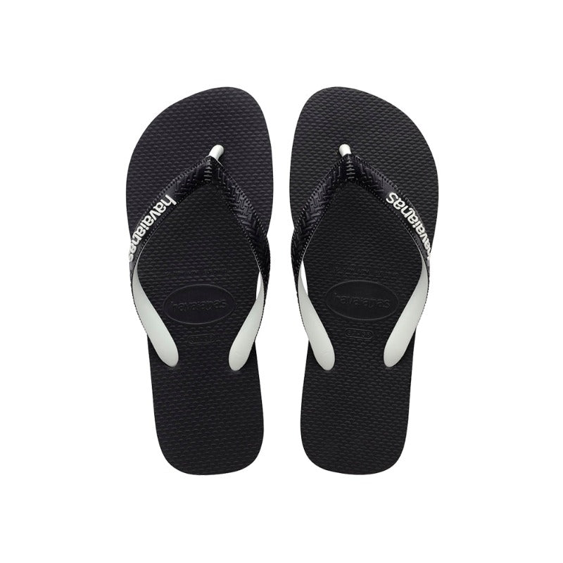 Havaianas Women's Top Mix Flip Flops - Black / Black