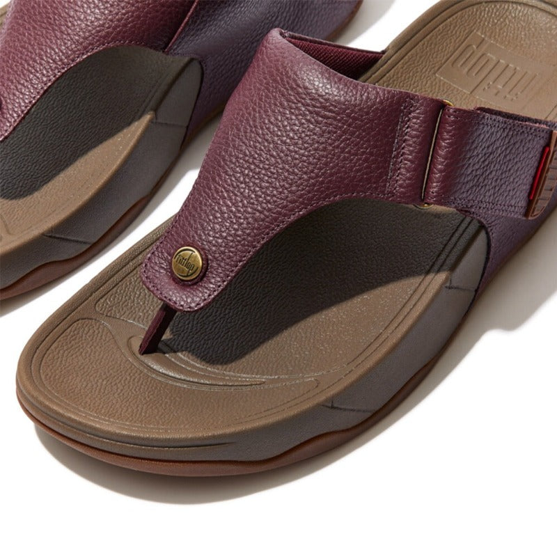 Fitflop TRAKK II Leather Toe-Post Sandals
