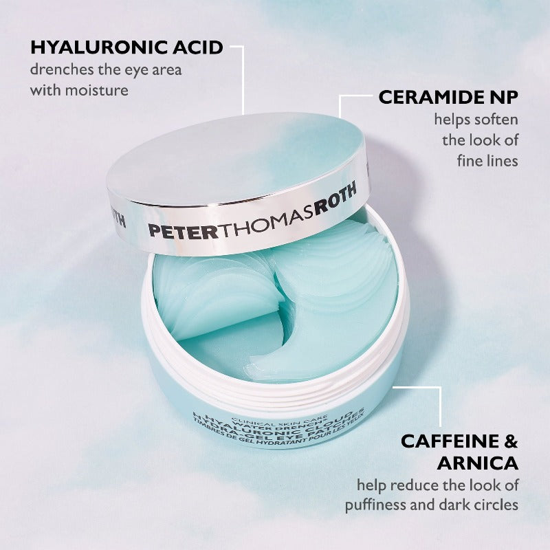 PETER THOMAS ROTH Water Drench Hyaluronic Cloud Hydra-Gel Eye Patches