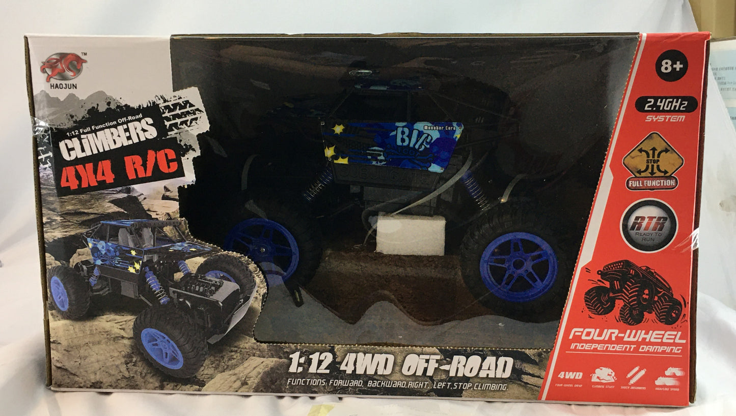 Remote Controlled 4x4 Monster Truck
