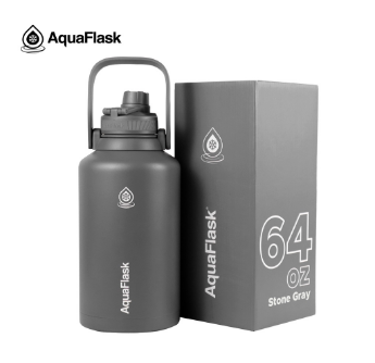 Aquaflask 64oz Wide mouth w/ flex twist lid - V2 – Chimes Boutiques