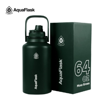 Aquaflask 64oz Wide mouth w/ flex twist lid - V2