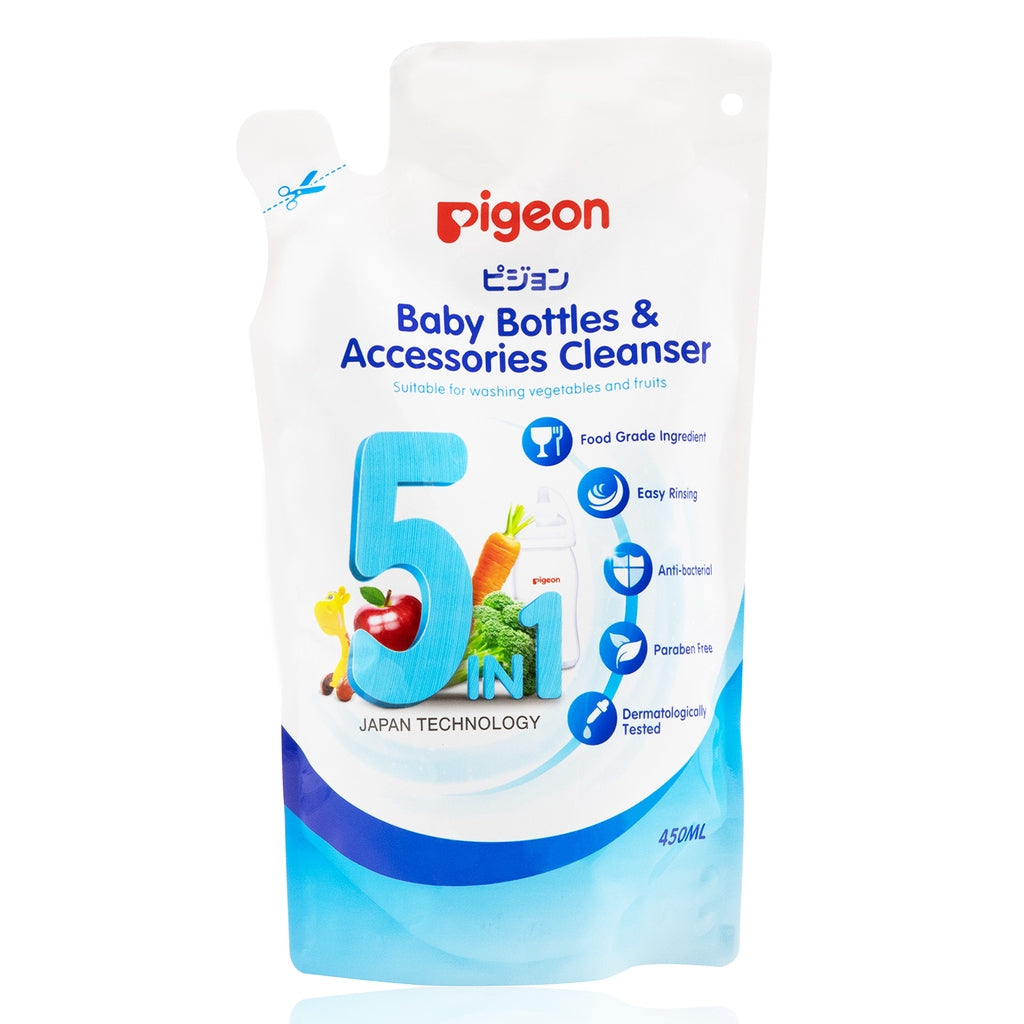 Pigeon Baby Bottles and Accessories Cleanser - 450ml Refill