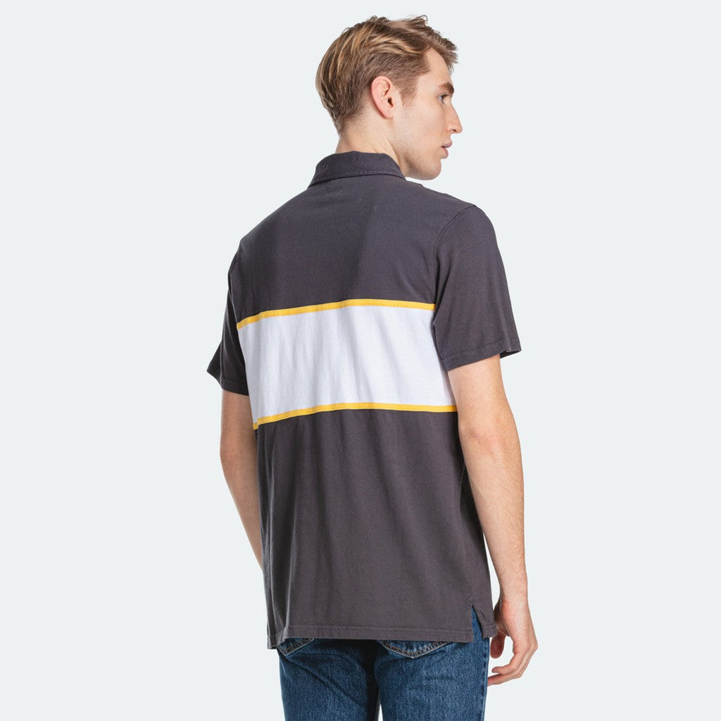 LEVI'S AUTHENTIC PIECED POLO SHIRT - FORGED IRON