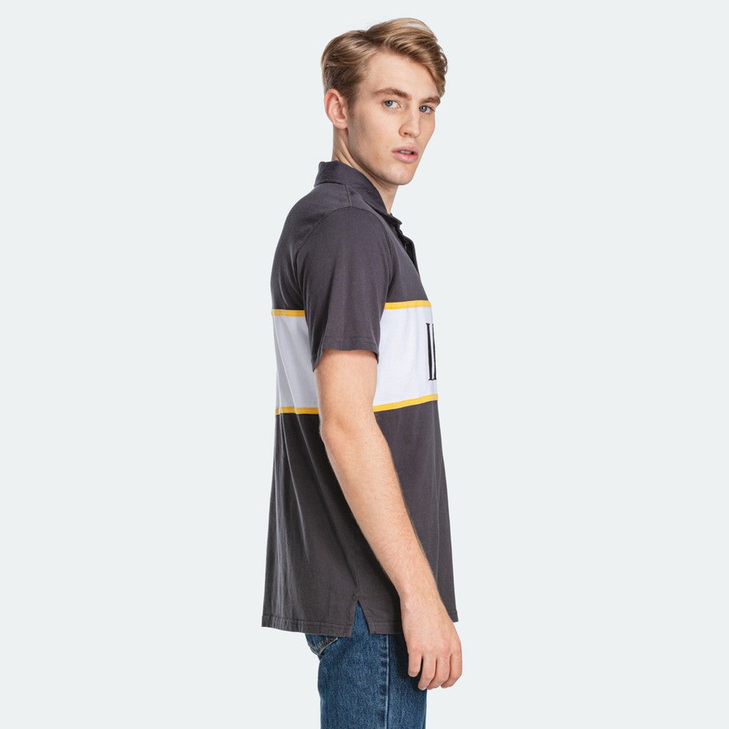 LEVI'S AUTHENTIC PIECED POLO SHIRT - FORGED IRON
