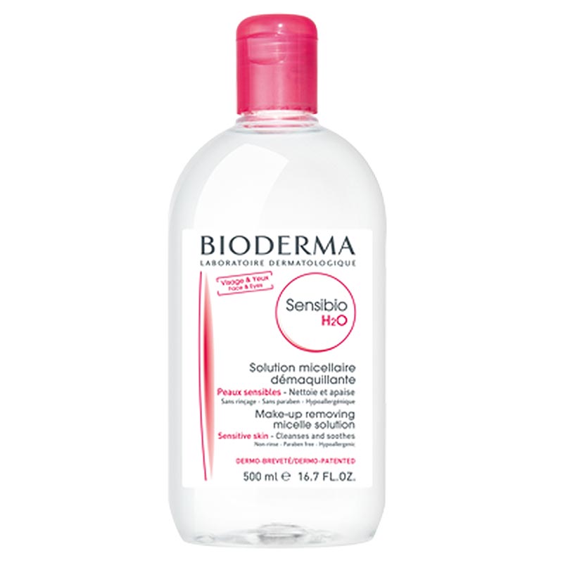 Bioderma Sensibio H2O Makeup Removing Micellar Solution (500mL)