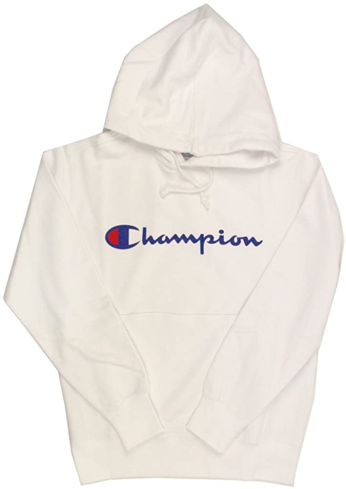Champion Pullover Hooded Logo Sweatshirt
