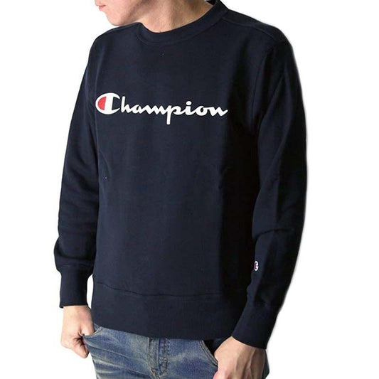 Champion Crew Neck Logo Sweat Shirt