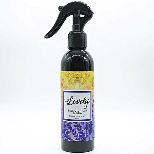 Lovely Fragrances Room & Linen Spray - English Lavender & Lilies