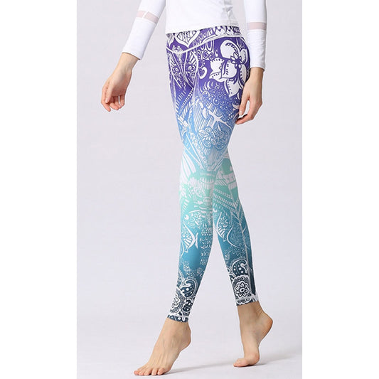 Ginhawa Athleisure Astrid Cooling Printed Yoga Pants