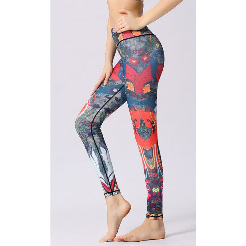 Ginhawa Athleisure Yule Cooling Printed Yoga Pants