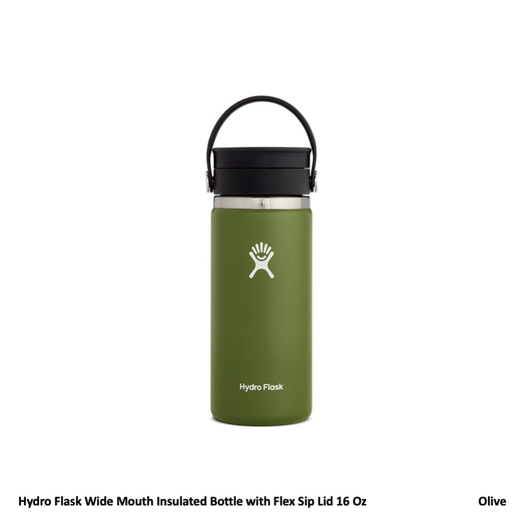 Hydro Flask Wide Mouth Coffee Flask with Flex Sip Lid - 16 oz