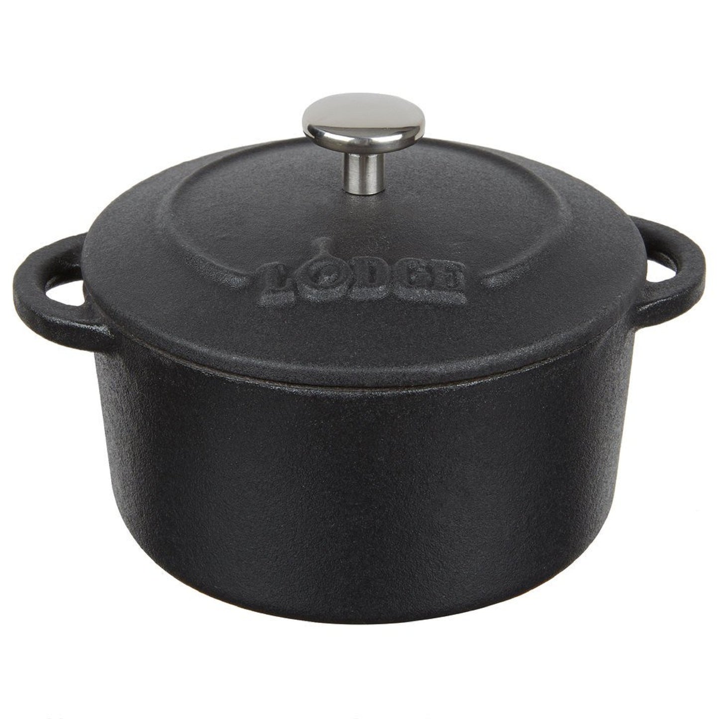 Lodge® Mini Round Cast Iron Cocotte with Lid