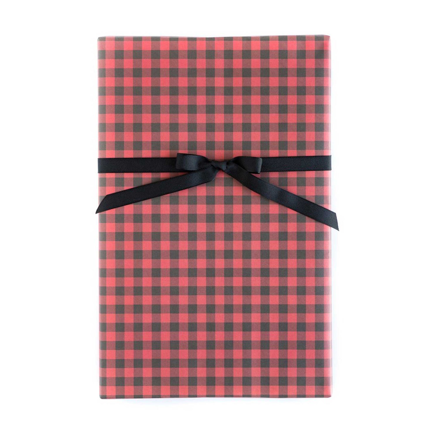 My Mind's Eye Gift Wrap (Red Check/Black Check)