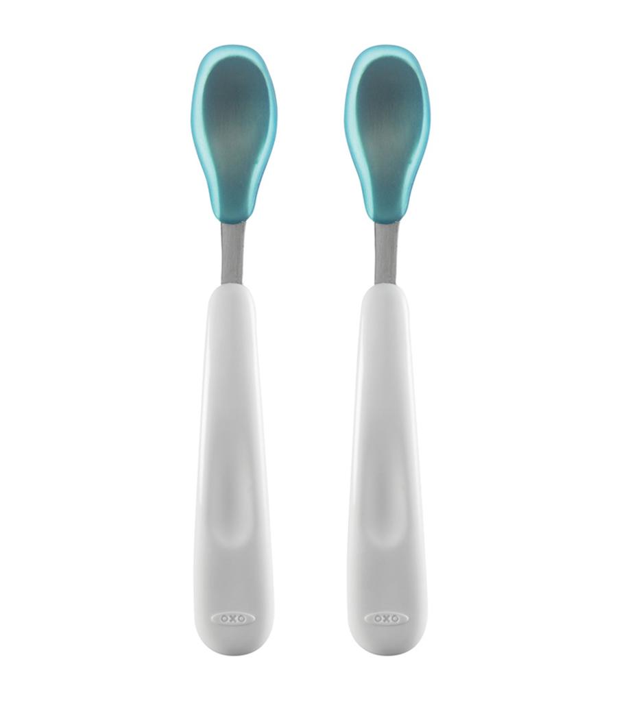 OXO Tot Feeding Spoon Set with Soft Silicone