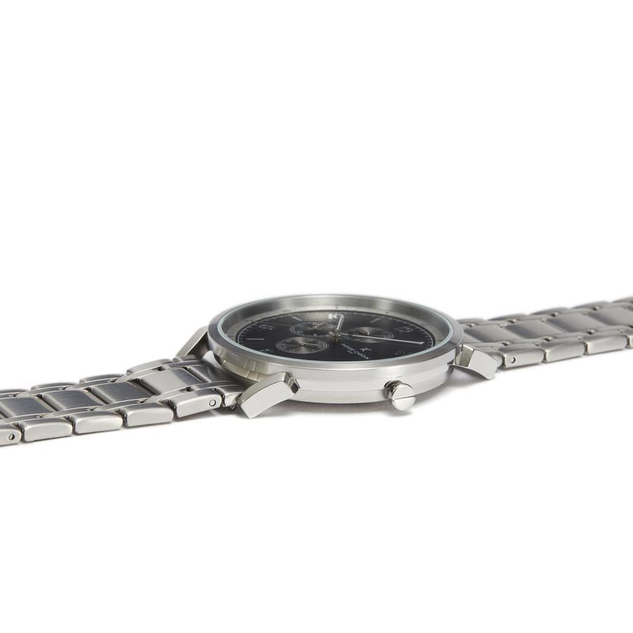 Pierre Cardin Pigalle Nine Black Stainless Steel Link Watch
