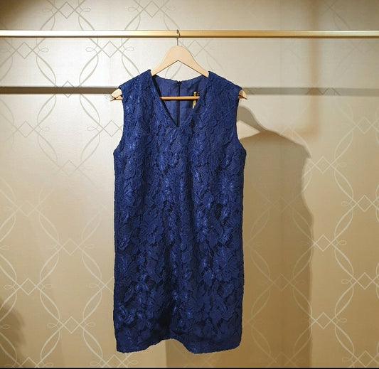 FINAL SALE! Maureen Disini Sleeveless Shift Lace Dress