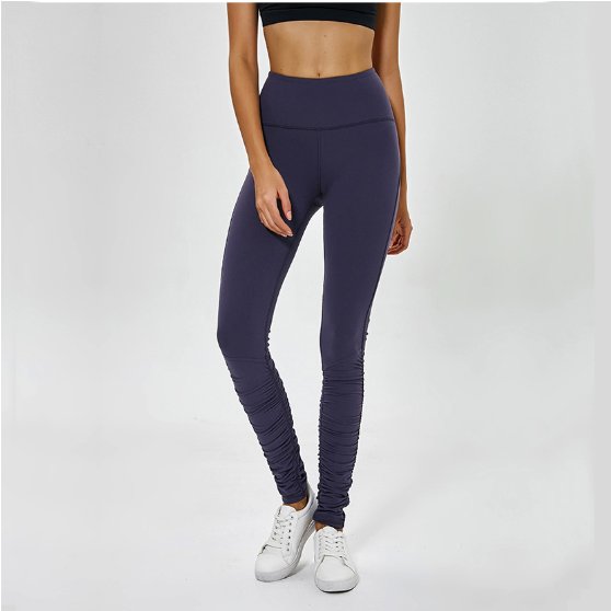Ginhawa Athleisure Ruthie High Waist Yoga Pants in Washed Blue