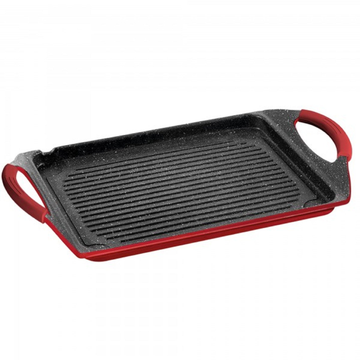 STONELINE® Roasting Plate 45 x 27 cm, red