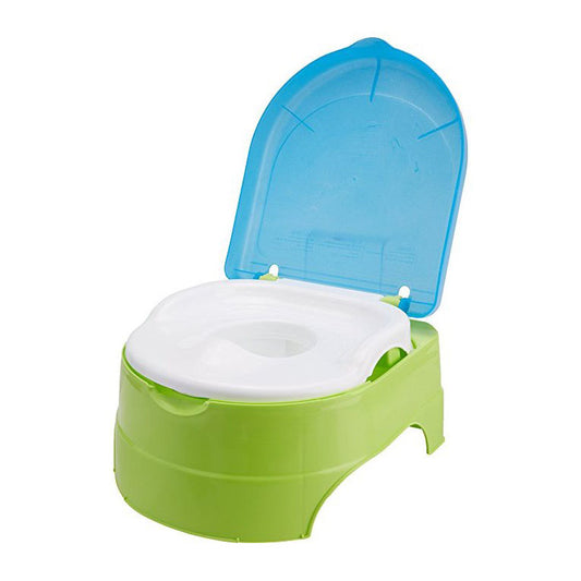 Summer Infant My Fun Potty and Step Stool  in Blue Green/Pink