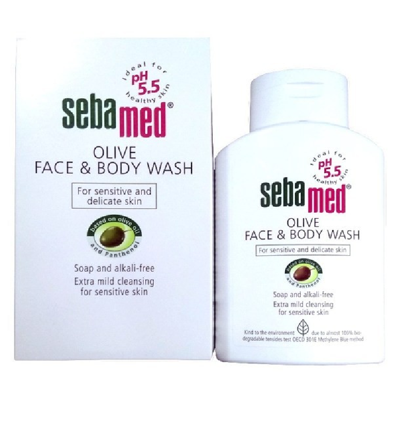 Sebamed Olive Face & Body Wash (200ml)
