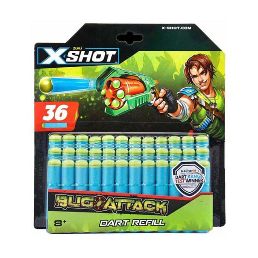 X-Shot Flying Bug Attack 36-pc Dart Refill Pack