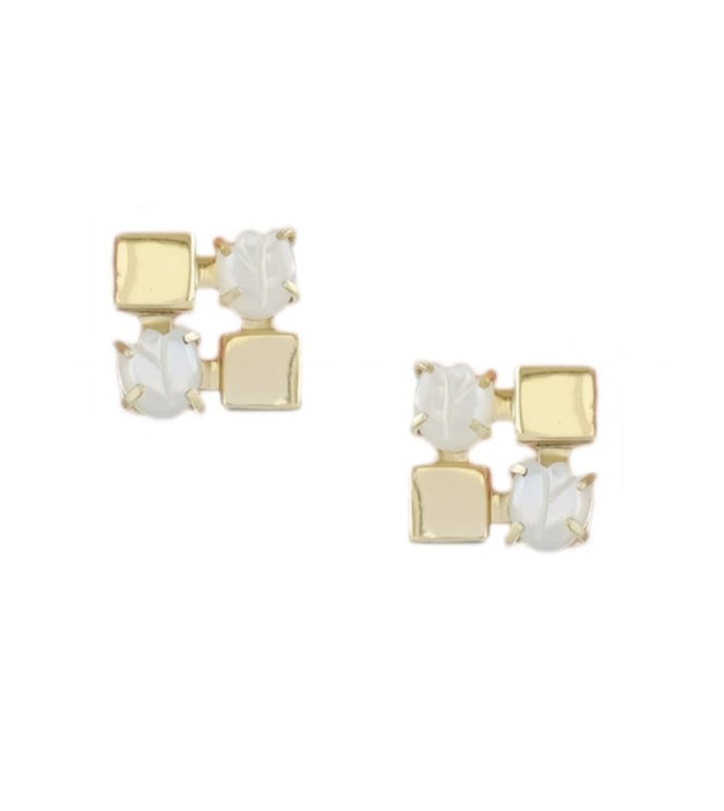 Lily Zaha Earrings in Gold
