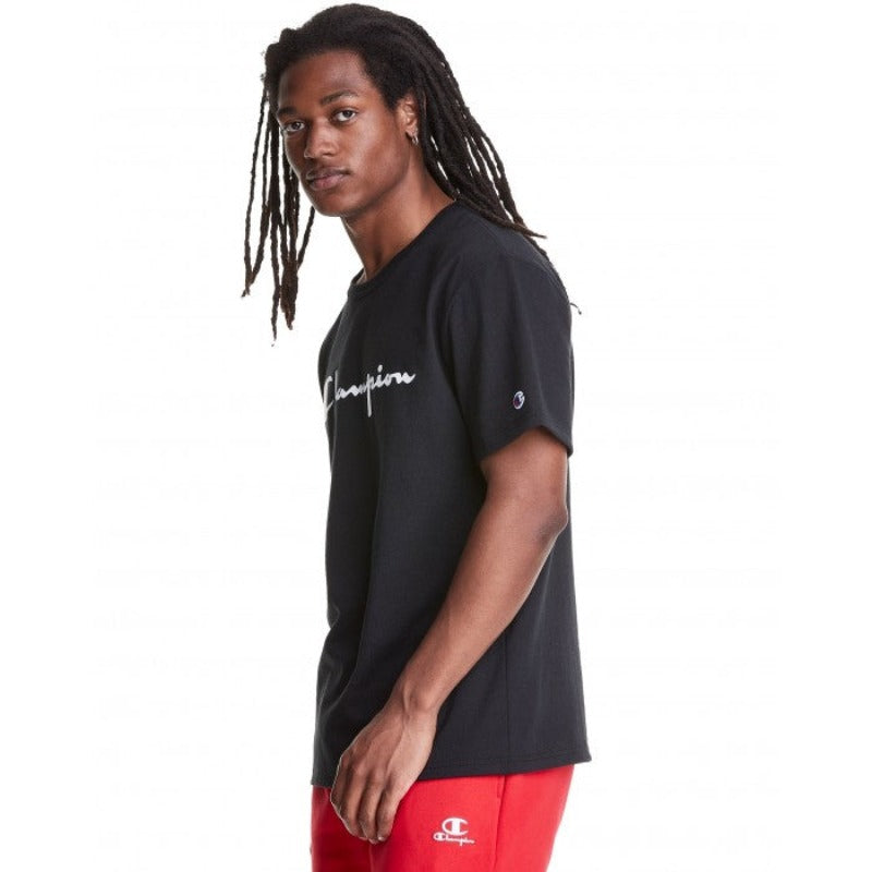 Champion Heritage Tee Script Logo