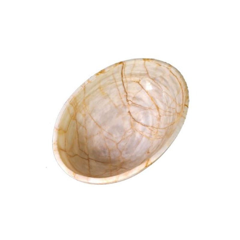 Marmol Stonework Oval Bowl