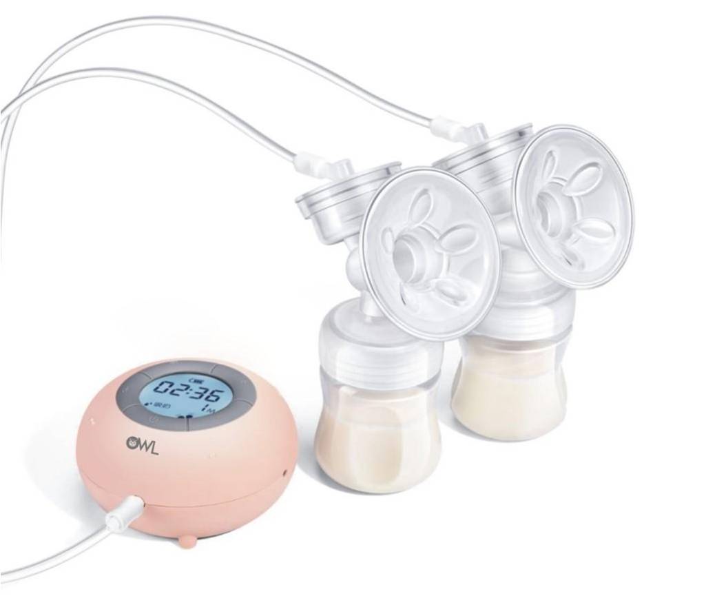 Owl Baby Double or Single Electric Rechargeable Breast Pump