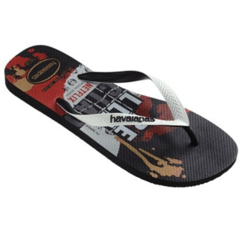 Havaianas Top Netflix in Black and Red
