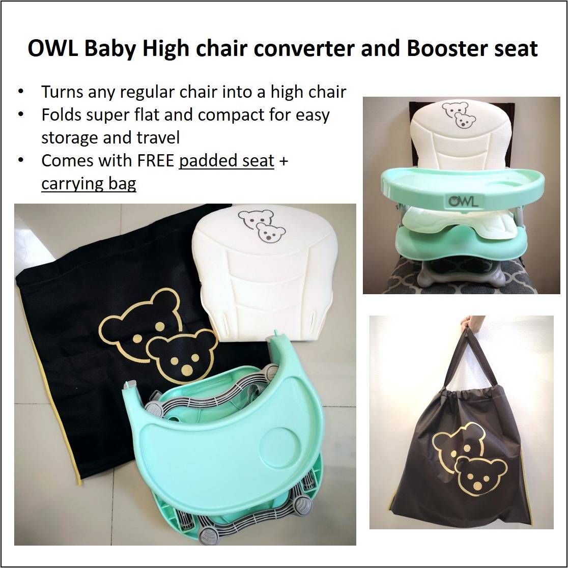 Travel booster hotsell seat with tray