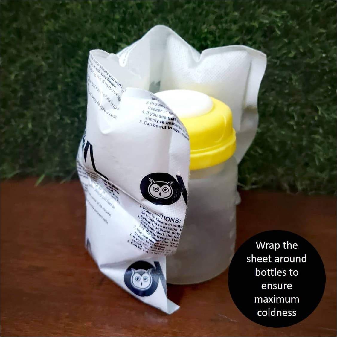 Owl Baby Travel Ice Packs / Flexible Ice Sheets