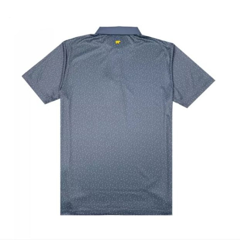 Jack Nicklaus Multi-Square Print Polo - Silver Moon