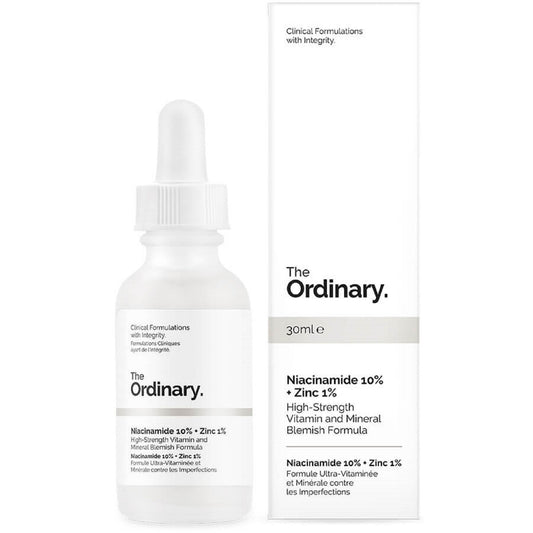 The Ordinary Niacinamide 10% + Zinc 1% High Strength Vitamin and Mineral Blemish Formula 30ml