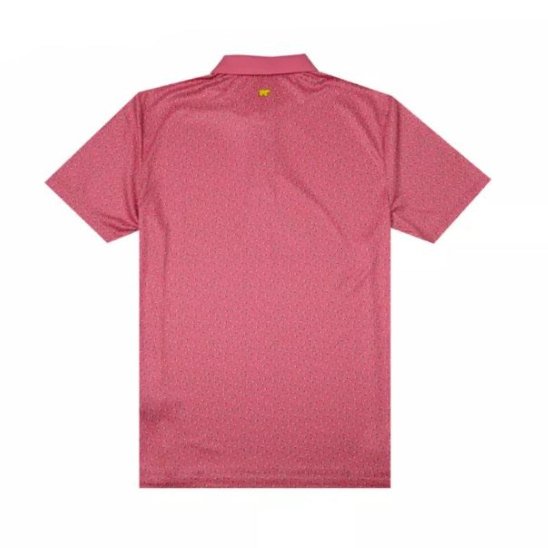 Jack Nicklaus Multi-Square Print Polo - Coral Stroll