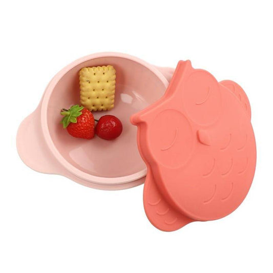 Owl Baby Silicone Suction Bowl